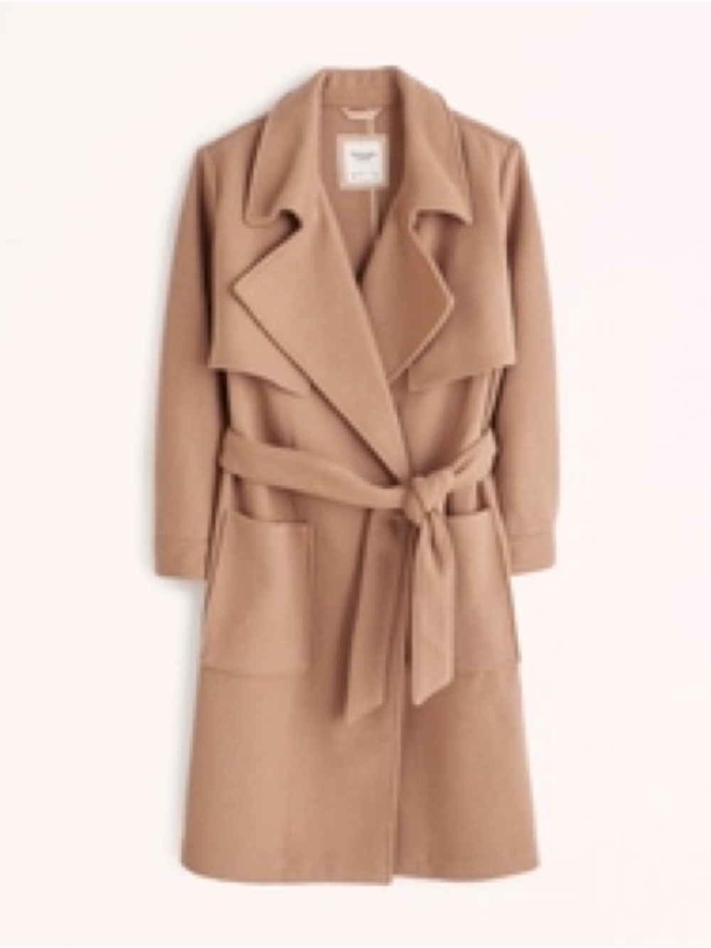 Abercrombie & Fitch Women’s Wool Blend Trench Coat